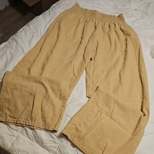 bebe Khaki Relaxed Chinos